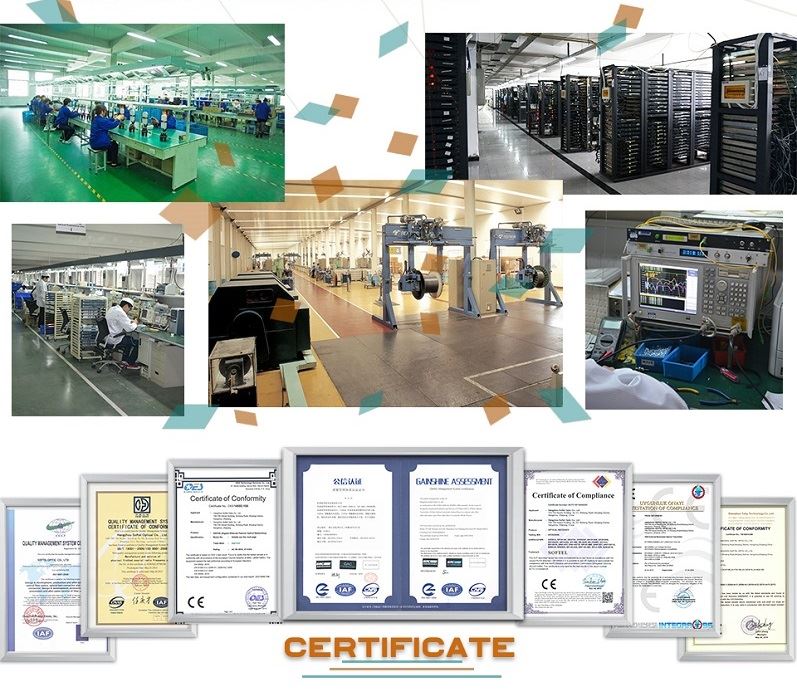 production line and certificate