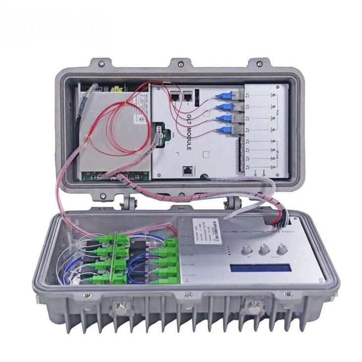 Outdoor Epon OLT koos EDFA-ga