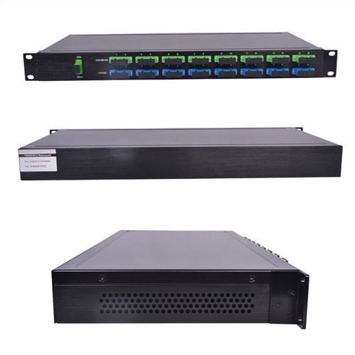 1X16 PLC jaoturikarp koos FWDM-iga