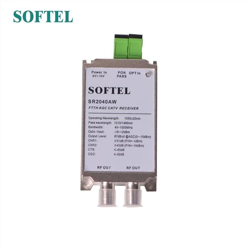 Ftth 2 Ouputs AGC WDM sõlm